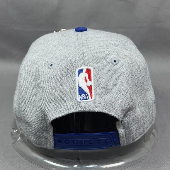 Philadelphia 76ers NBA Snapback Hat New Era 950 Draft Gray Philly Sixers Mens - Picture 3 of 14